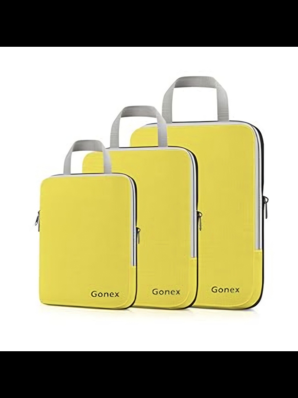 Gonex Compression Packing Cubes, 3-Pieces